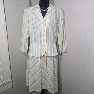 2 Pc Skirt Suit